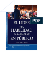 Libro El Arte de Hablar en Público