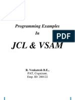 Programming Examples In: JCL & Vsam