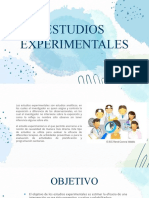 Estudios Experimentales