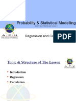 Topic 3 Regression & Correlation