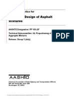 Aashto PP 105-20