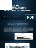 Cámaras de Sedimentación y Estación de Bombeo