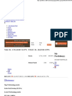 Rediff Moneywiz - My Portfolio(s)