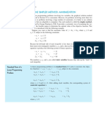 9.3 The Simplex Method: Maximization: Standard Form of A Linear Programming Problem