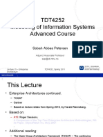 TDT4252 Modelling of Information Systems Advanced Course: Sobah Abbas Petersen