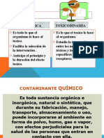 2.1) Toxicocinetica y Toxicodinamia