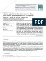 Industrial Upgrading Based On Global Innovation Chains A Case Study of Huawei Technologies