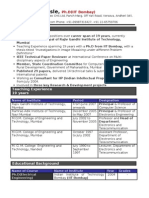 DR (1) .Udhav Bhosle - Curriculum Vitae