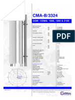 Cma-B/3324: GSM / Cdma: 1800, 1900 & 2100