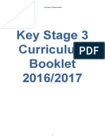 Key Stage 3 Curriculum Booklet