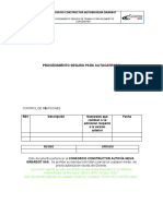 Procedimiento de Seguridad para Autocarpado