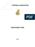 Gfa Disciplinary Code 2019