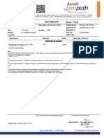 Test Report: Test Name Results Units Bio. Ref. Interval