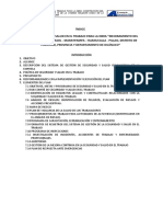 Plan de Seguridad y Salud en El Trabajo - (Huánuco)