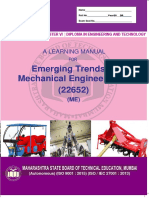 Emerging Trends in Mechanical Engineering