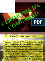 Cerimônia Da Comunhão