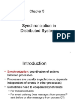 Synchronization in Distributed Systems