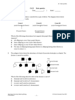 CH 25 Basic Genetics: Chapter Test