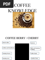 Coffee Knowledge