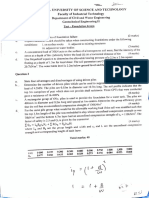 Test-Foundation Desiga: Conditions