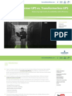 Emerson - Transformer UPS Vs Transformerless UPS