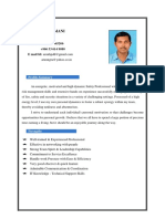 Arun HSE Officer CV