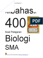 Pembahasan 400 Soal Pelajaran Biologi SMA