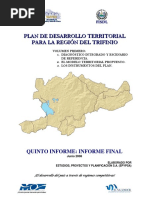 Plan de Desarrollo Territorial para La Region Del Trifinio (2008)