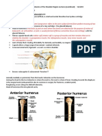 HUBS1105 Glenohumeral Joint and Muscles of The Shoulder Region Lectures Combined