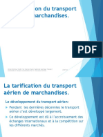 Tarification Du Transport Aérien de Marchandises VDif