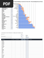 Gantt Bar Chart For Lonavala Hospital Tender