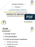 HEREDITE MENDELIENNEL3S5 PH