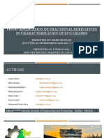 Application of Fractional Derivatives in Characterization of ECG HH45