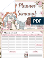 Planner Semanal Anne With An e Planner Semanal Anne With An e