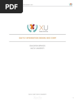 Xactly Integration Design: BCD Corp: Education Services Xactly University