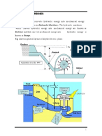 Hydraulic Turbines: Turbines and That Con Vert Mechanical Energy Into