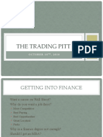 Investment Banking, Sales and Trading, and Proprietary Trading