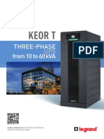 Keor T: Three-Phase From 10 To 60 kVA