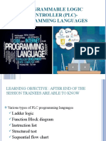 Programmable Logic Controller (PLC) - Programming Languages