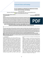 Flexural Behaviors of Sandwich Composites Produced Using Recycled and Natural Material