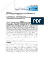 Pemakaian Kaedah-Kaedah Fekah Dalam Institusi Fatwa Di Wilayah Persekutuan Dari Tahun 2010-2014