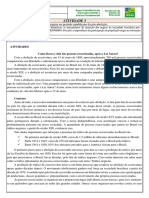 A Questão Da Inserção Dos Negros No Período Republicano Do Pós-Abolição