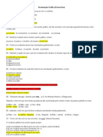 Lista de Exercícios - Acentuação Gráfica - GABARITADO