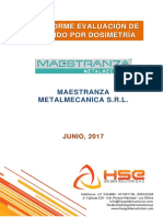 Informe Evaluación de Ruido Por Dosimetria-MAESTRANZA