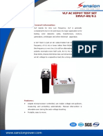 VLF Ac Hipot Test Set 60kv