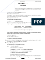 Vii - (Vol-1) Number System