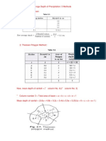 Calculating Average Depth of Precipitation