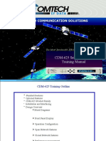 Advanced Communication Solutions: CDM-625 Satellite Modem Training Manual