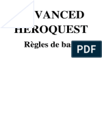 Advanced Heroquest Règles de Base