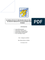 Elaboración de Un Programa para El Reconocimiento de Dígitos Mediante El Uso de Redes Neuronales en Python